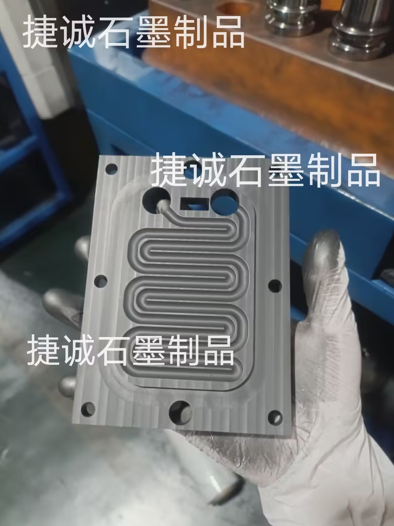 液冷板釬焊石墨模具，釬焊式水冷板工裝夾具，釬焊石墨模具，鋁板結(jié)構(gòu)水冷板釬焊石墨模具，水冷板釬焊石墨模具，AL6061水冷板真空釬焊石墨模具，石墨釬焊工裝夾具